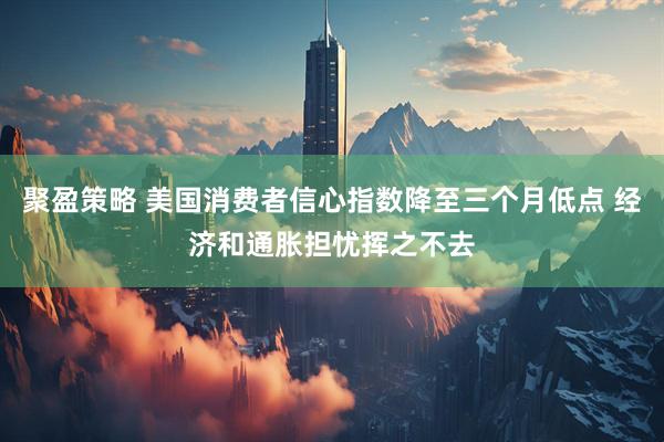 聚盈策略 美国消费者信心指数降至三个月低点 经济和通胀担忧挥之不去